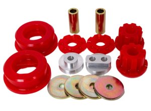 Lexus IS300 Differential Bushing Set - Rear - Energy Suspension - Hyper-Flex Material - Red - `01-`05